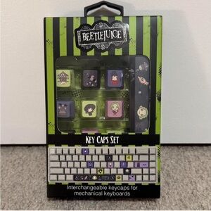 Beetlejuice Key Caps Set BNWT